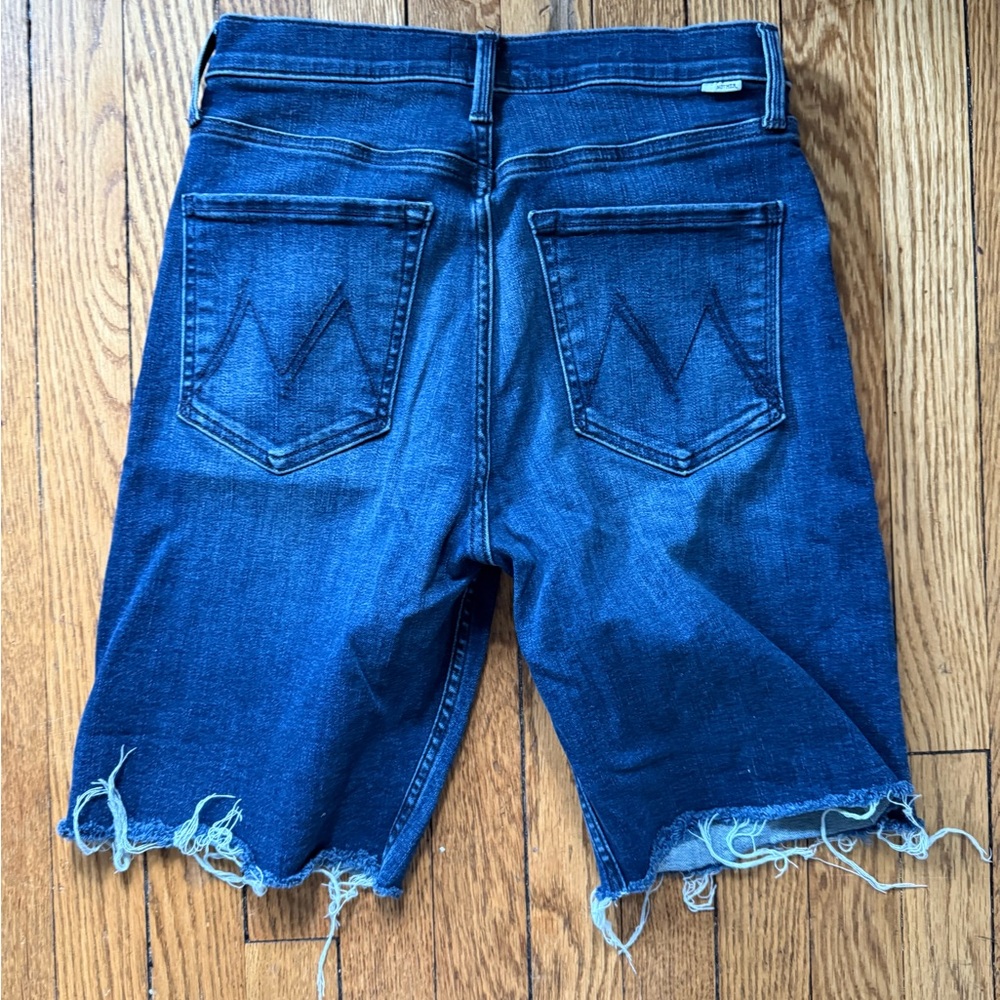 MOTHER The Tomcat Bermuda Short Fray - Size 26 - Picture 5 of 5